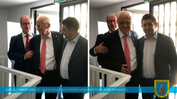 Inauguración sede Edad Dorada Mensajeros de la Paz Andalucía