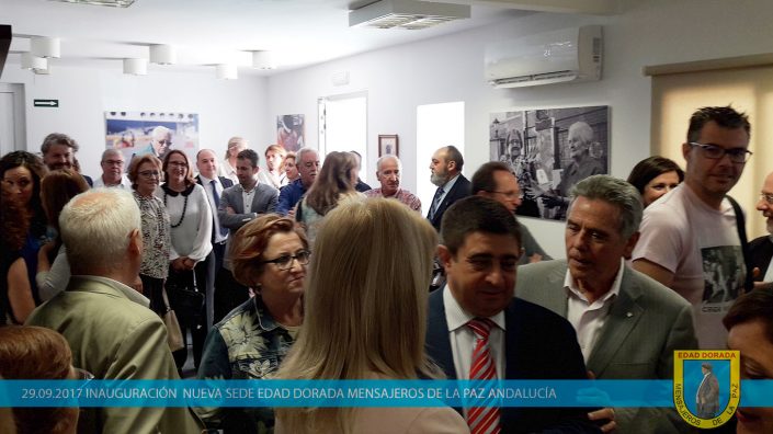 Inauguración sede Edad Dorada Mensajeros de la Paz Andalucía