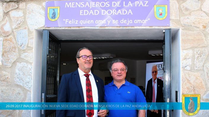 Inauguración sede Edad Dorada Mensajeros de la Paz Andalucía