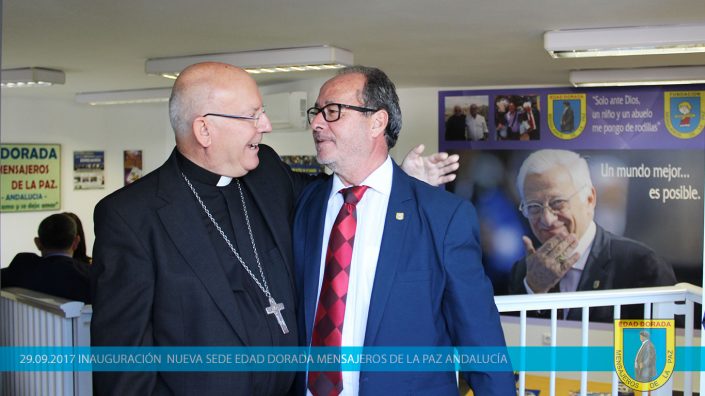 Inauguración sede Edad Dorada Mensajeros de la Paz Andalucía
