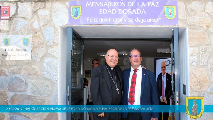Inauguración sede Edad Dorada Mensajeros de la Paz Andalucía