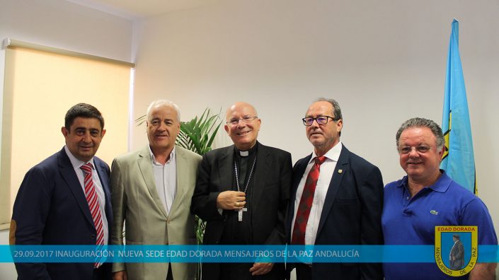 Inauguración sede Edad Dorada Mensajeros de la Paz Andalucía