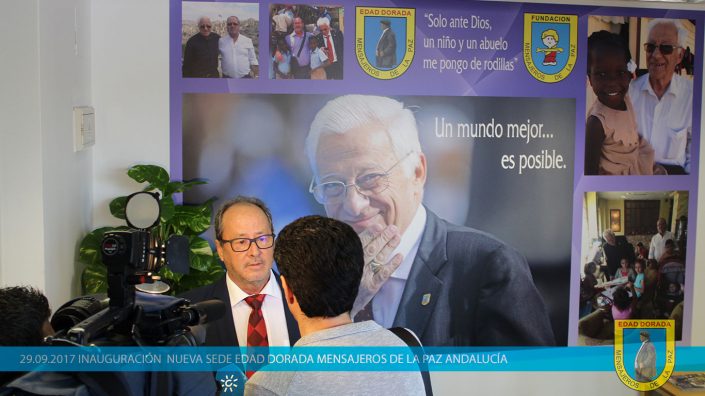 Inauguración sede Edad Dorada Mensajeros de la Paz Andalucía