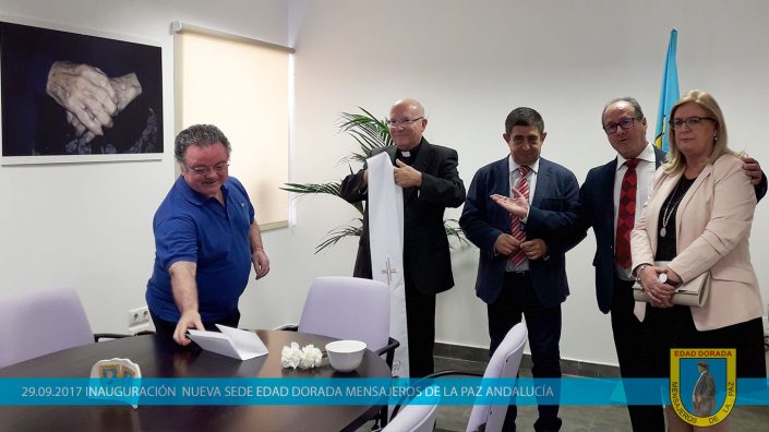 Inauguración sede Edad Dorada Mensajeros de la Paz Andalucía