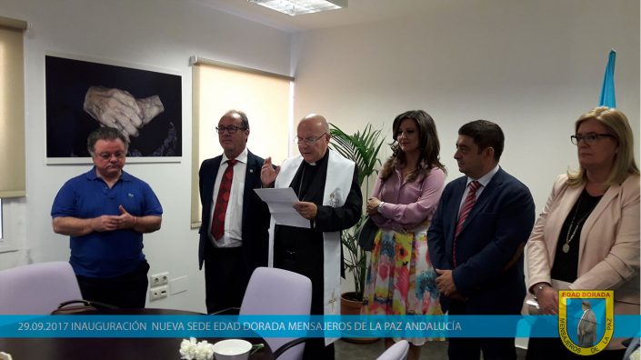 Inauguración sede Edad Dorada Mensajeros de la Paz Andalucía