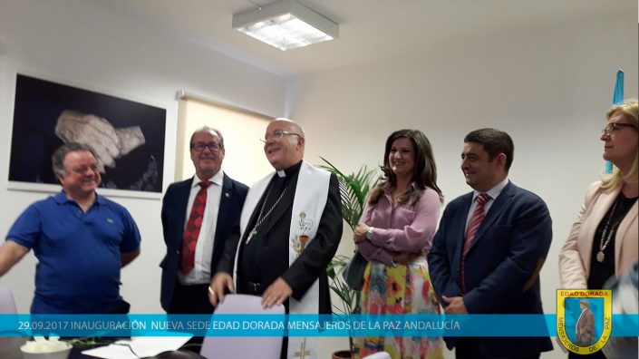 Inauguración sede Edad Dorada Mensajeros de la Paz Andalucía