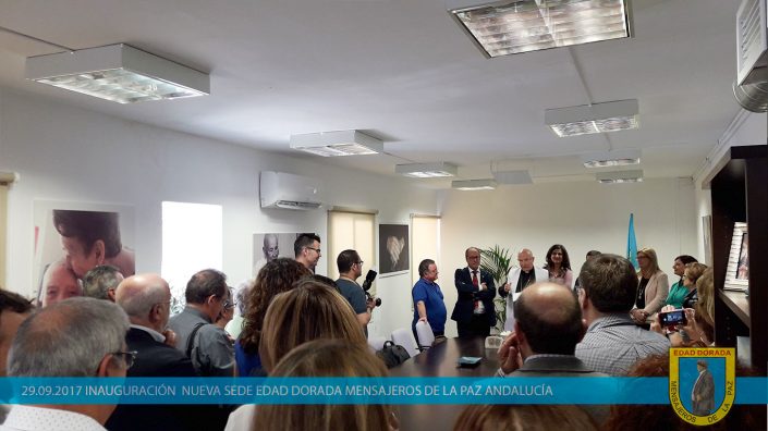 Inauguración sede Edad Dorada Mensajeros de la Paz Andalucía