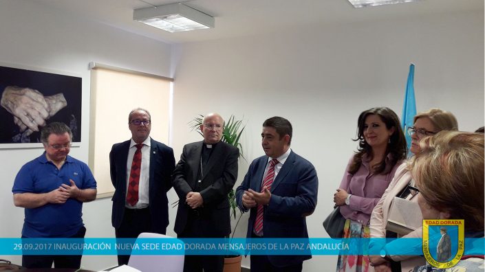 Inauguración sede Edad Dorada Mensajeros de la Paz Andalucía