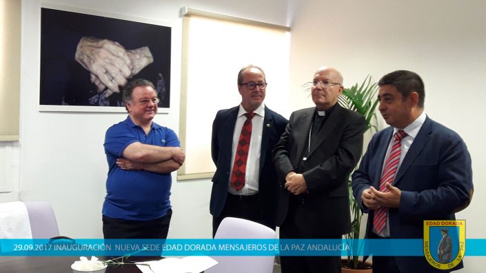 Inauguración sede Edad Dorada Mensajeros de la Paz Andalucía