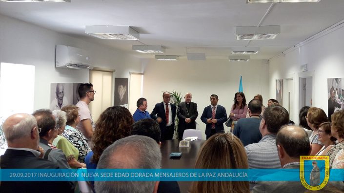 Inauguración sede Edad Dorada Mensajeros de la Paz Andalucía