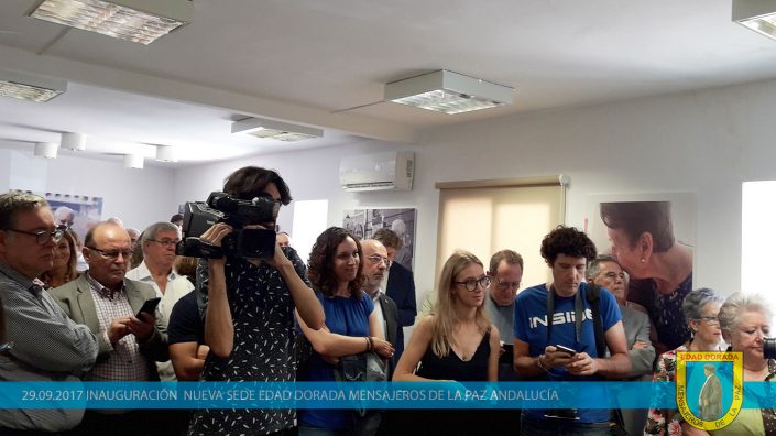 Inauguración sede Edad Dorada Mensajeros de la Paz Andalucía