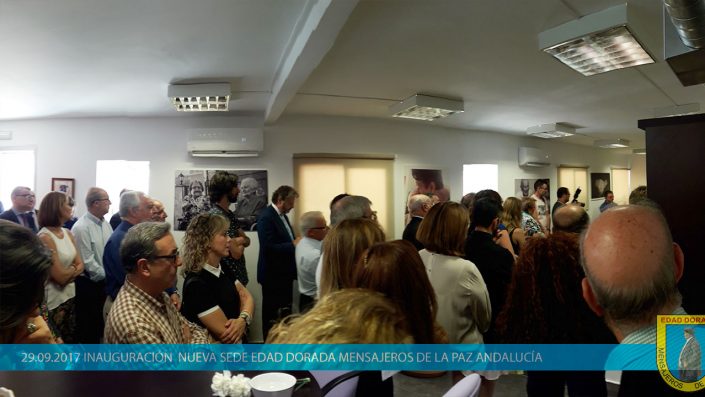 Inauguración sede Edad Dorada Mensajeros de la Paz Andalucía