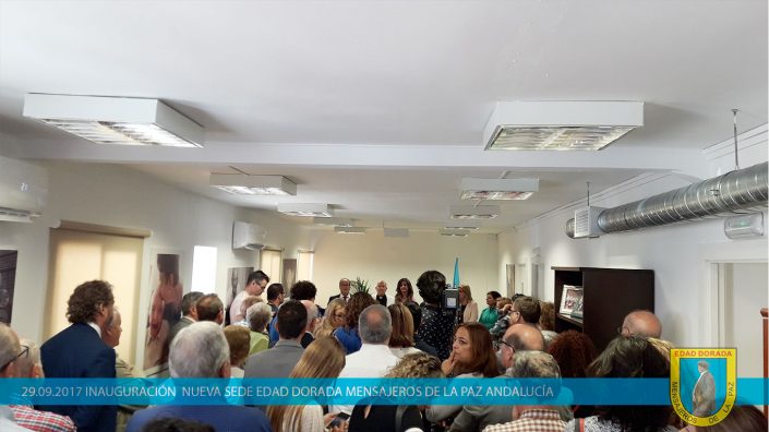 Inauguración sede Edad Dorada Mensajeros de la Paz Andalucía