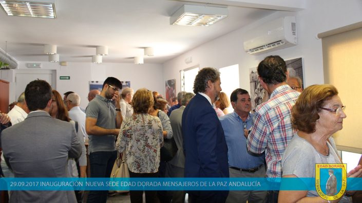 Inauguración sede Edad Dorada Mensajeros de la Paz Andalucía