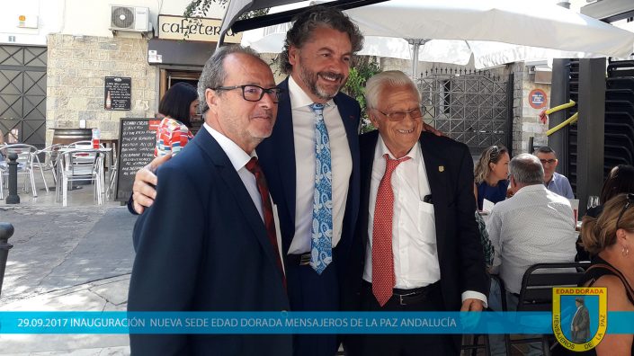Inauguración sede Edad Dorada Mensajeros de la Paz Andalucía