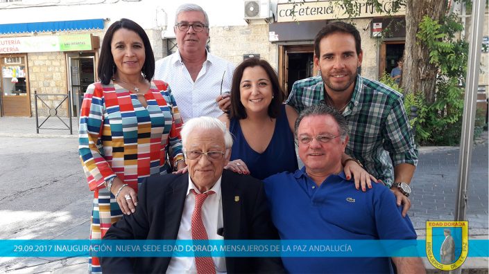 Inauguración sede Edad Dorada Mensajeros de la Paz Andalucía